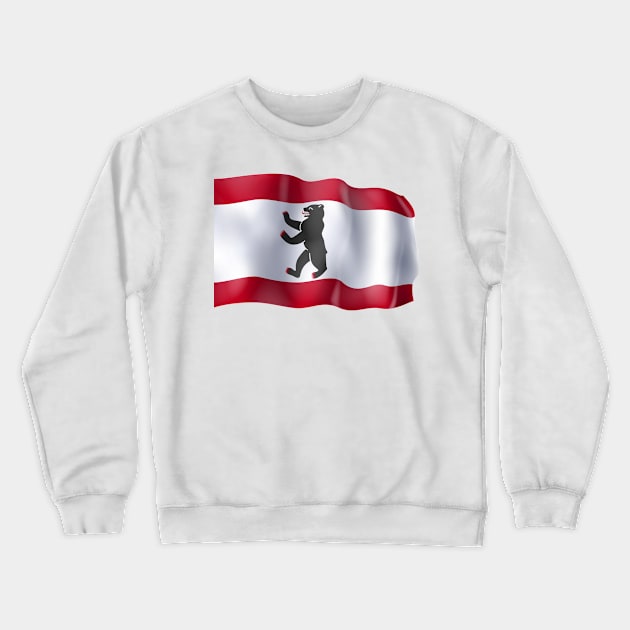 Berlin flag Crewneck Sweatshirt by SerenityByAlex